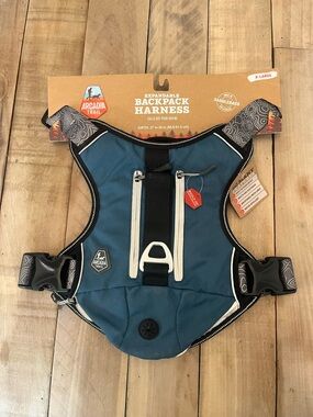 Arcadia Trail XL Expandable Backpack Harness – Teal/Blue